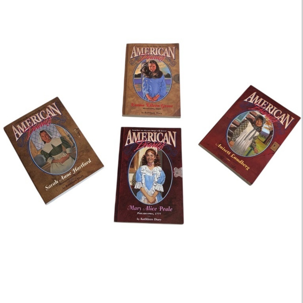 4 American Girl Diary Series 1st four books series by Kathleen Duey  4 BOOKS VTG - Picture 2 of 12